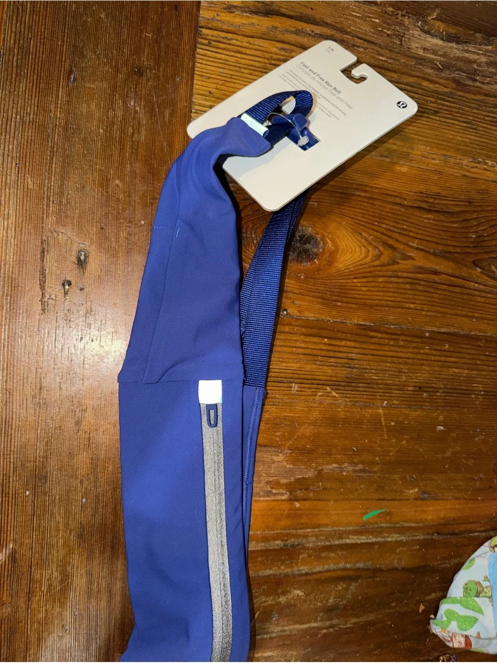 Lululemon Fast and Free Run Belt Blue S/M NWT Lightweight Running Waist Pack